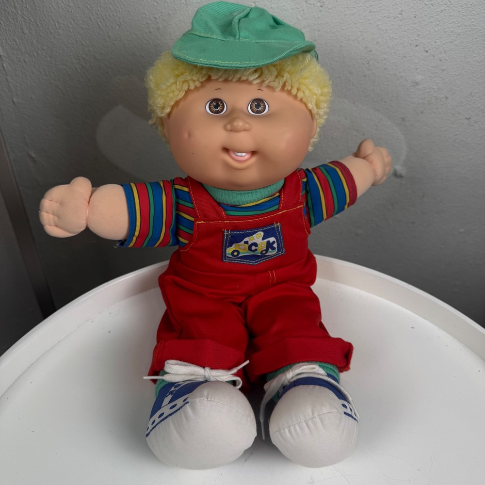 1990 Cabbage Patch Kids Ruff 'n Tuff Todder Collection 16" Vintage Doll Boy